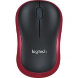Logitech M185 Kablosuz Mouse-Kırmızı